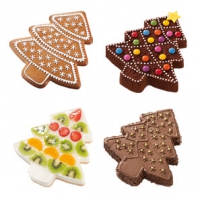 Новогодние формы и кондитерский карандаш Tescoma